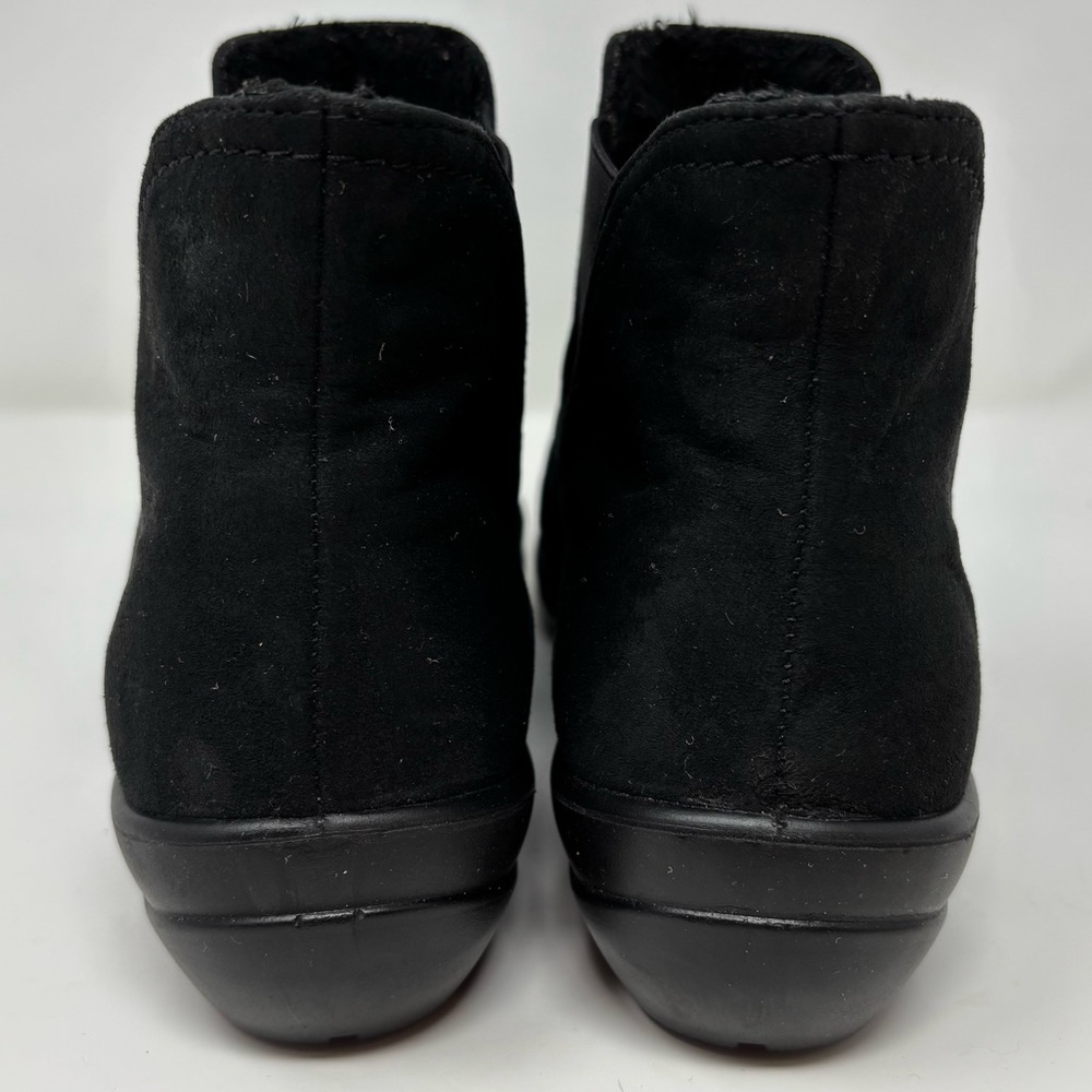 Romika Cassie 20 Black Leather Suede Chelsea Boots Ankle Booties Chelsea Slip On - Picture 5 of 10